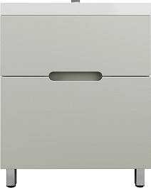 Style Line Тумба под раковину Матис 70 олива – фотография-1